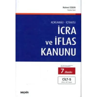 İcra ve İflas Kanunu ( 5 Cilt )