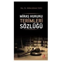 Miras Hukuku Terimleri Sözlüğü