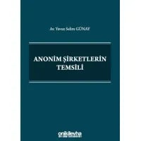 Anonim Şirketlerin Temsili