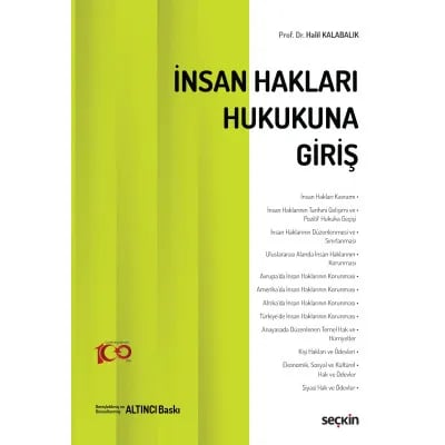 İnsan Hakları Hukukuna Giriş