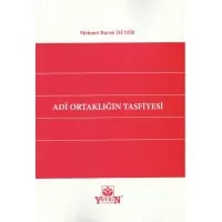 Adi Ortaklığın Tasfiyesi