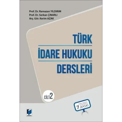 Türk İdare Hukuku Dersleri Cilt 2