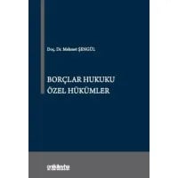 Borçlar Hukuku Özel Hükümler