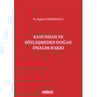 Kanundan ve Sözleşmeden Doğan Önalım Hakkı