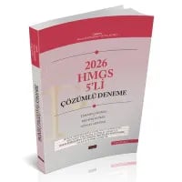 HMGS 5'li Çözümlü Deneme Sınavı Savaş Yayınları 2026