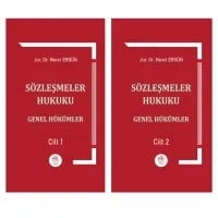 Sözleşmeler Hukuku Genel Hükümler (2 Cilt)
