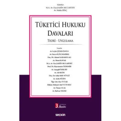 Tüketici Hukuku Davaları (Teori - Uygulama)