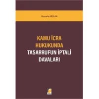 Kamu İcra Hukukunda Tasarrufun İptali Davaları