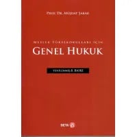 Meslek Yüksekokulları İçin Genel Hukuk