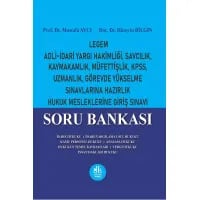 Adli - idari Yargı Hakimliği, Savcılık, Kaymakamlık, Müfettişlik, KPSS, Uzmanlık, Görevde Yükselme Sınavlarına Hazırlık Hukuk Mesleklerine Giriş Sınavı