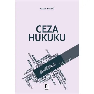 Ceza Hukuku Genel Hükümler