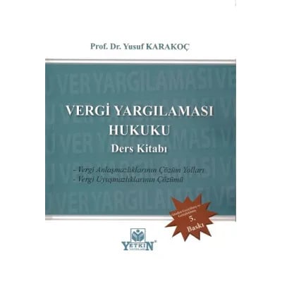 Vergi Yargılaması Hukuku Ders Kitabı