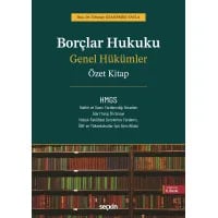 Borçlar Hukuku Genel Hükümler – Özet Kitap –