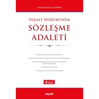 İnşaat Hukukunda Sözleşme Adaleti