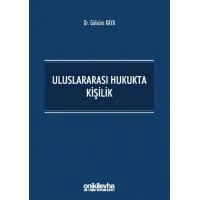 Uluslararası Hukukta Kişilik