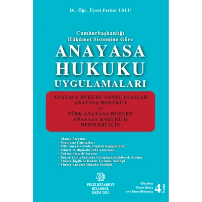 Anayasa Hukuku Uygulamaları