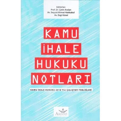 Kamu İhale Hukuku Notları