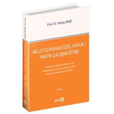 Milletlerarası Özel Hukuk I Pratik Çalışma Kitabı