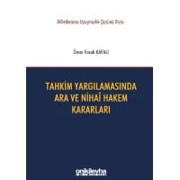 Tahkim Yargılamasında Ara ve Nihai Hakem Kararları