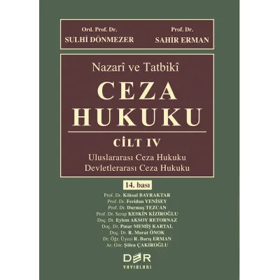 Ceza Hukuku Cilt IV