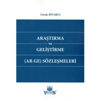 Araştırma ve Geliştirme(Ar-Ge) Sözleşmeleri