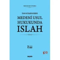 Medeni Usul Hukukunda Islah