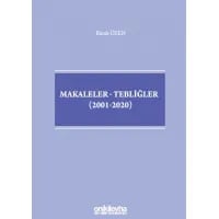 Makaleler-Tebliğler (2001-2020)