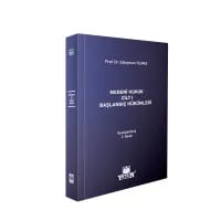 Medeni Hukuk Cilt 1 Başlangıç Hükümleri