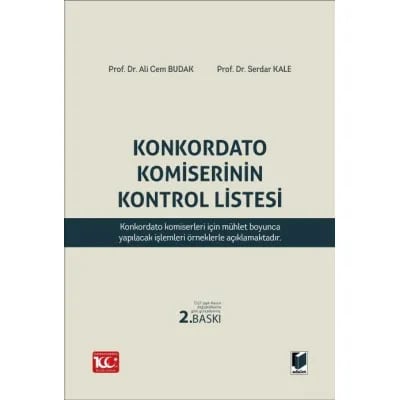 Konkordato Komiserinin Kontrol Listesi