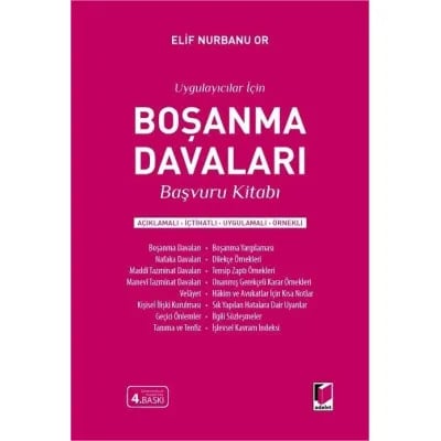 Boşanma Davaları Başvuru Kitabı