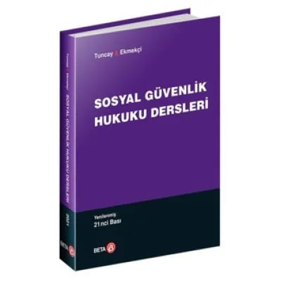 Sosyal Güvenlik Hukuku Dersleri