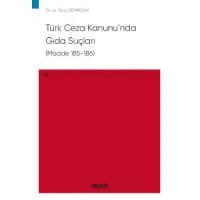 Türk Ceza Kanunu'nda Gıda Suçları (Madde 185–186)