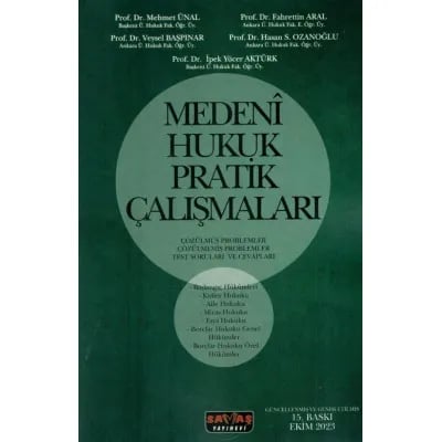 Medeni Hukuk Pratik Çalışmaları