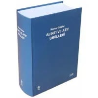  Alıntı ve Atıf Usulleri Kemal Gözler