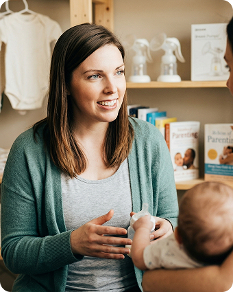 Illustration of a modern business website showcasing service details and customer engagement.