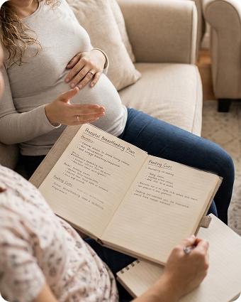 Illustration of a modern business website showcasing service details and customer engagement.