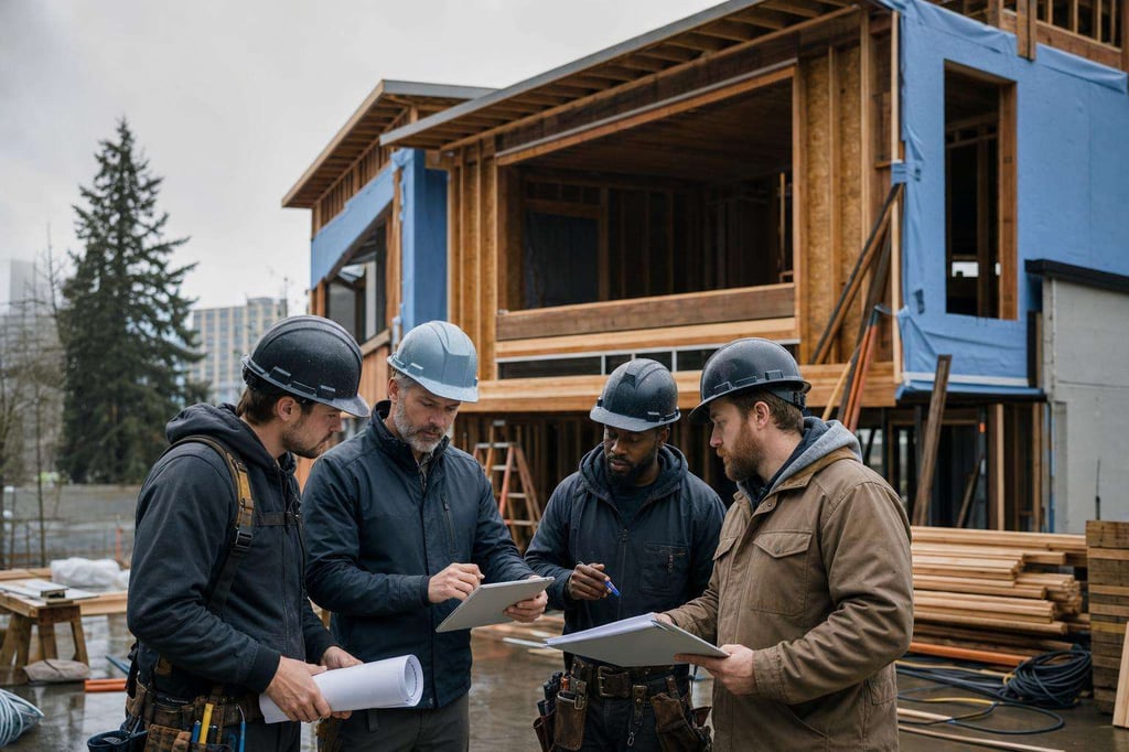 Construction Scheduling in Portland: How Weather, Inspections, and Trade Coordination Shape Project Timelines