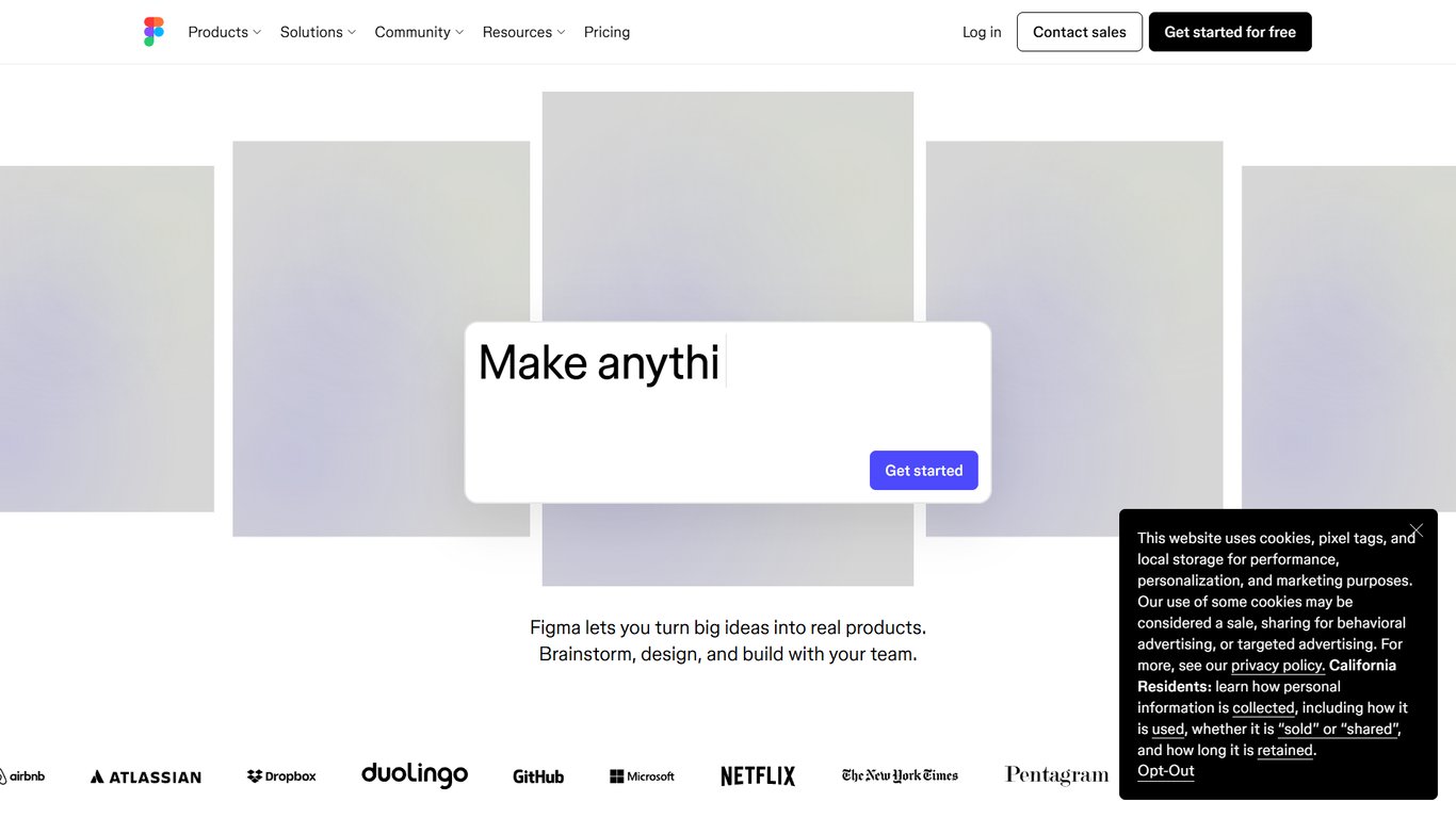 Figma: Collaborative UI/UX Design Platform