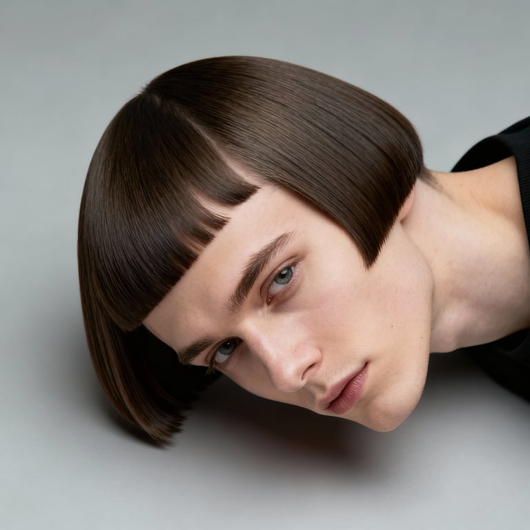 extremely thin hair low maintenance bob hairstyles for fine hair on straight hair, low version.