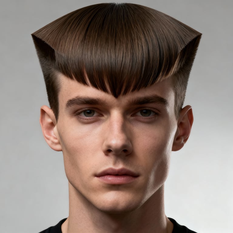 Wedge Haircut 80s style example