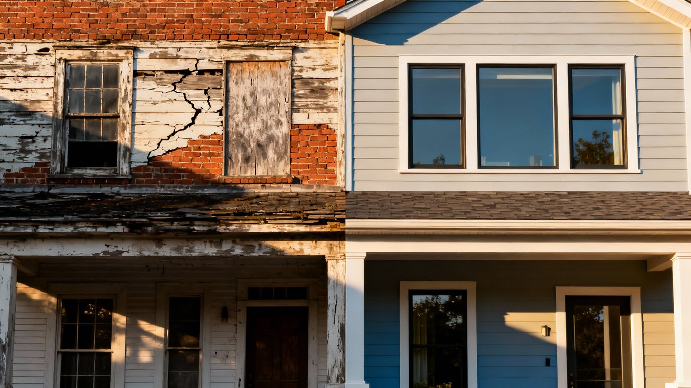 Photoreal Exterior Transformations - Feature illustration