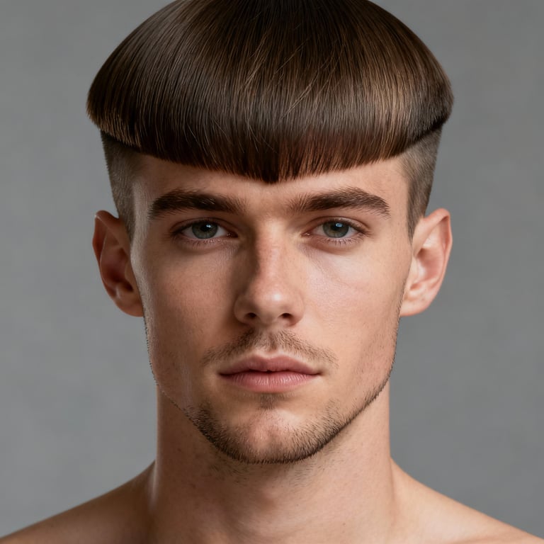 Wedge Haircut 80s style example