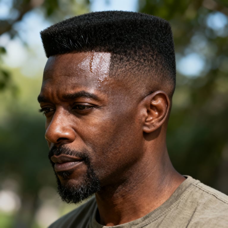 short octopus haircut on straight hair, low version.