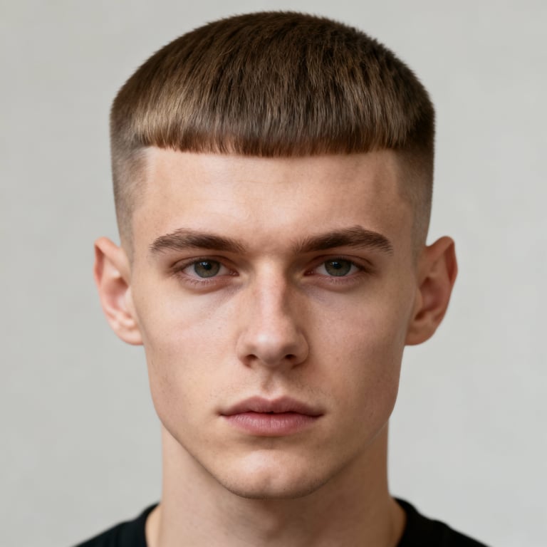 U Cut Hair style example