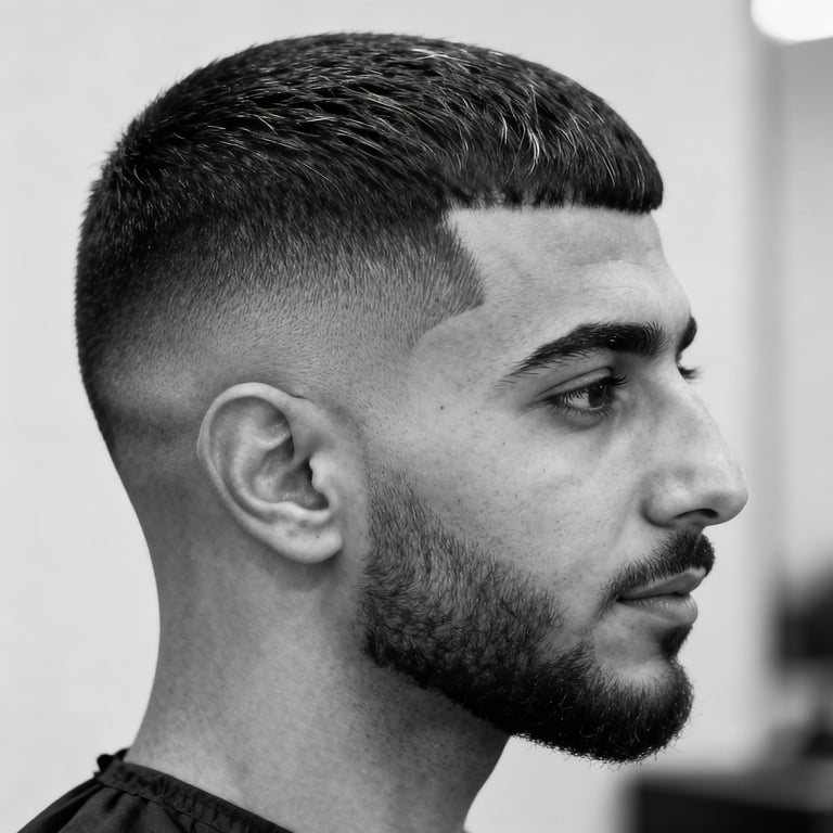 magic mixie on straight hair, low version.