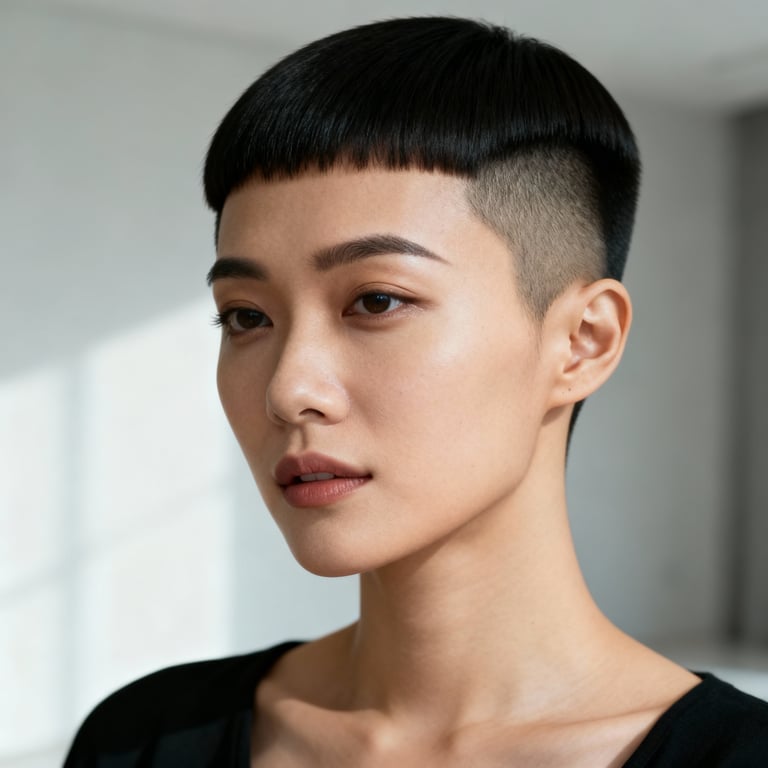 French Crop hairstyle examples