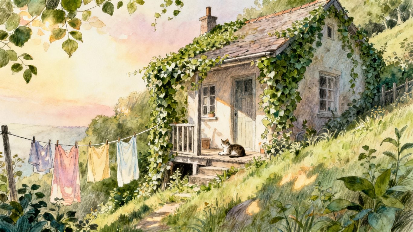 Authentic Ghibli Look - Feature illustration