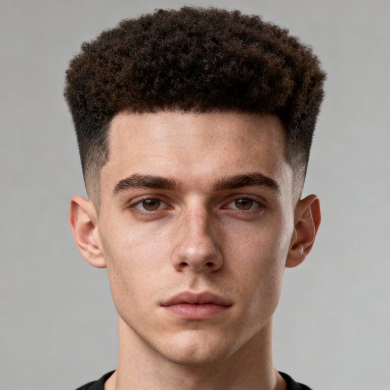 Taper Afro Hair Styles Male style example