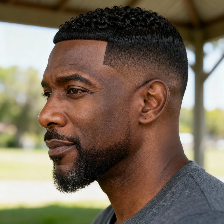 u cut hair on straight hair, low version.