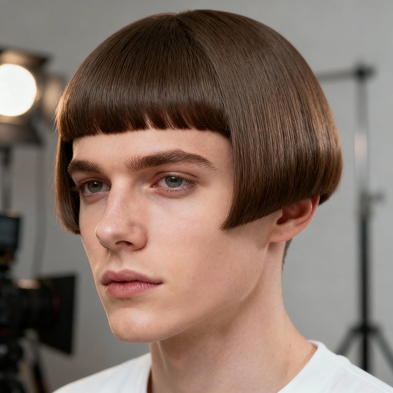 Pageboy Haircut style example